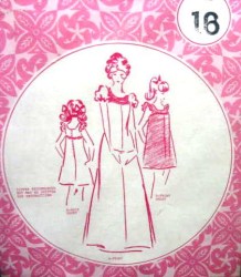 3033 PACIFICA HAWAII BABY DOLL DRESS LENGTHS PATTERN 16 or 12